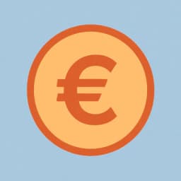 Moneta su euro ženklu